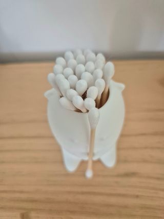 Gatinho Porta Cotonetes