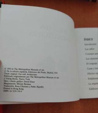 Juega con la arquitectura. David Eisen.