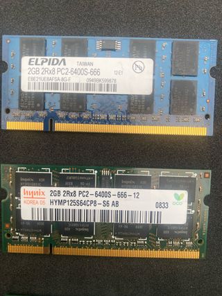 Memorias Ram para Pc DDR2 