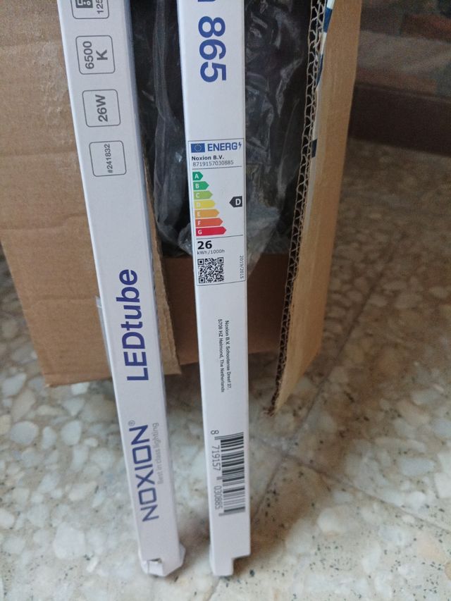 2 Tubos fluorescentes Noxion led Avant T5 865.