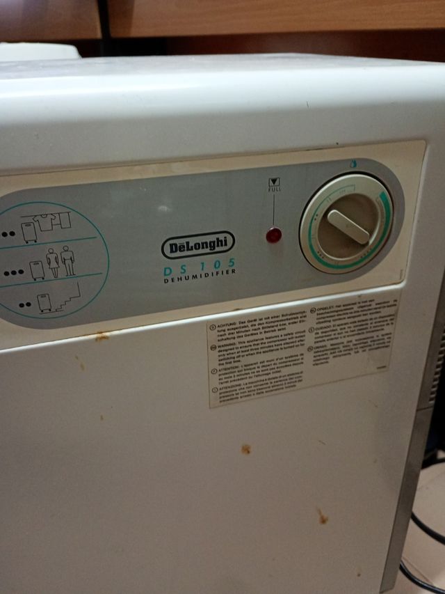 Despiece deshumidificador delonghi