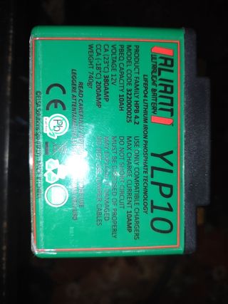 Batería moto YLP 10