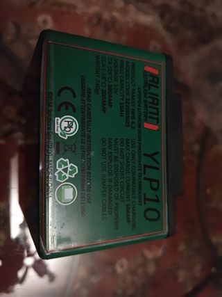 Batería moto YLP 10