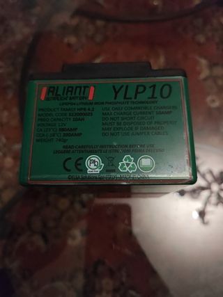Batería moto YLP 10