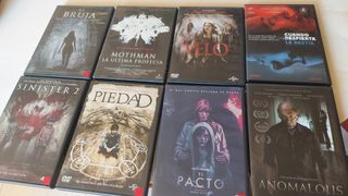 Lote 2 DVD Terror Videoclub 8 películas  Pedidos m