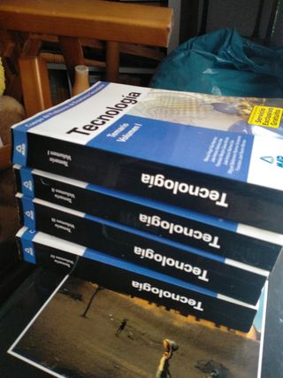 Temario de Tecnología 4 volúmenes