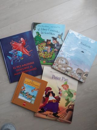 Varios cuentos infantiles.