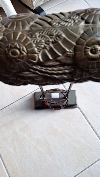 Lampara antigua de mesa