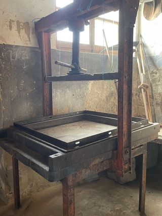 Lagar prensa de sidra