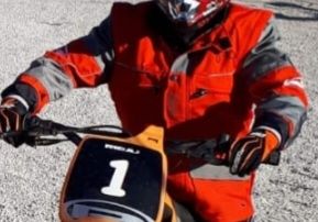 Chaqueta moto Axo - infantil  talla XL