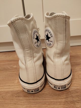 Converse all star talla 4.5, plataforma.