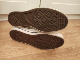 Converse all star talla 4.5, plataforma.