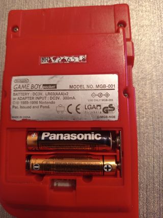 Consola Nintendo game boy pocket mas 4 juegos