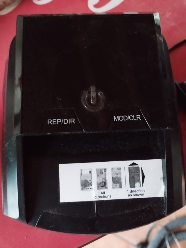 Detector de billetes 