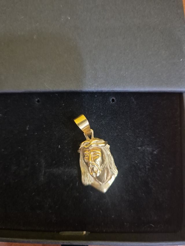 Colgante Oro 18k rostro cristo