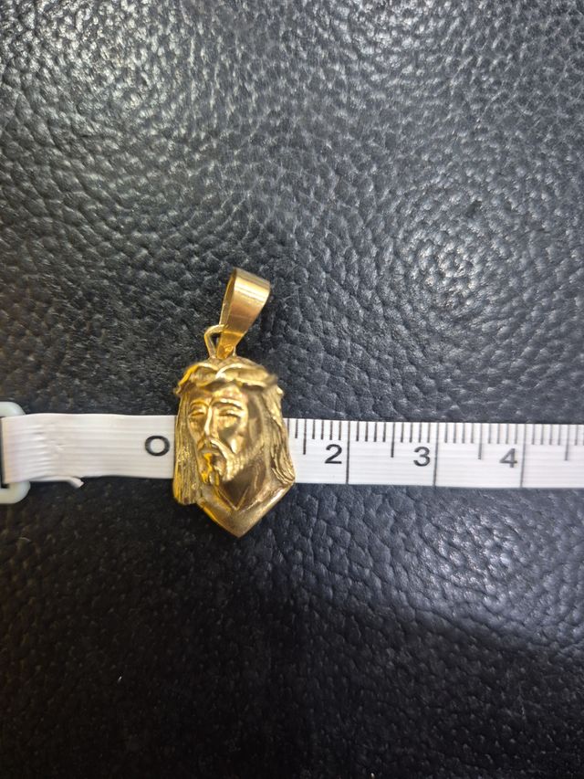 Colgante Oro 18k rostro cristo