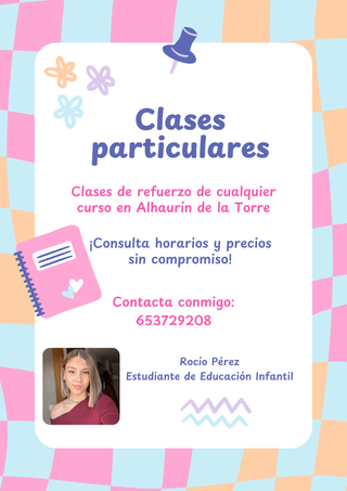 CLASES PARTICULARES EN ALHAUR ́ÍN DE LA TORRE