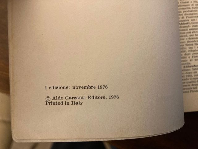 Enciclopedia dello Spettacolo. Prima edizione 1976