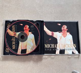 Michael Jackson raro Live and Dangerous 1992