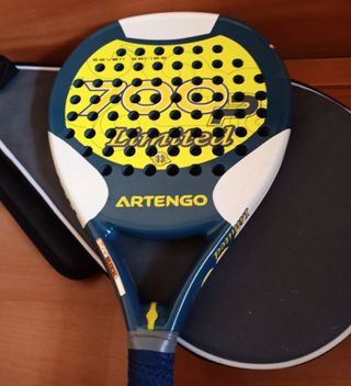 3 Palas de pádel con mochila