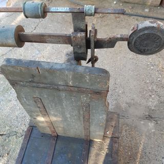 Bascula antigua pesar sacos