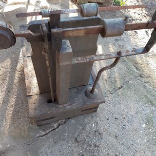 Bascula antigua pesar sacos