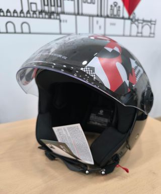 CASCO SHIRO SH-62 NEGRO BRILLO