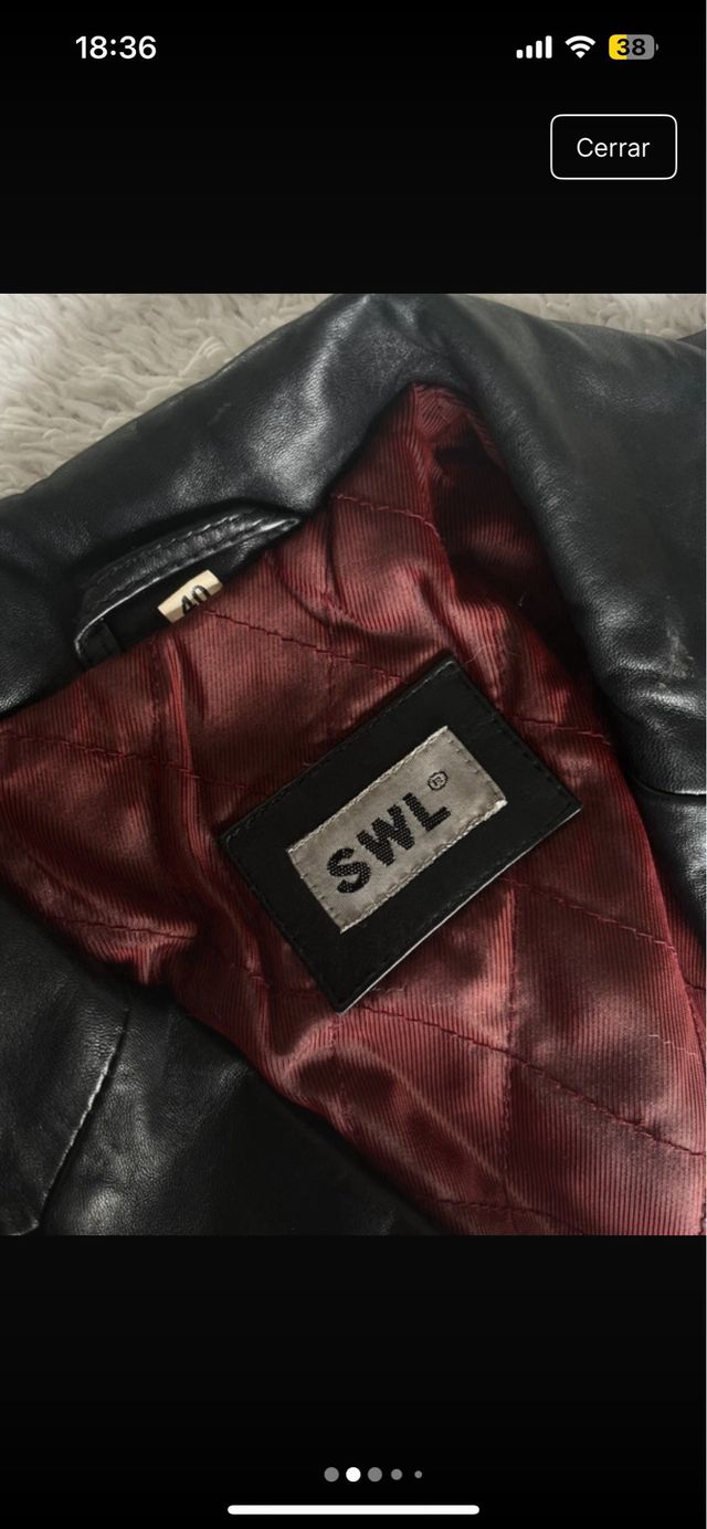 Abrigo de piel largo