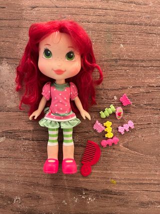 muñeca tarta de fresa  028 cm  largo