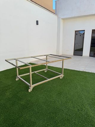 Estructura metalica mesa trabajo  con r