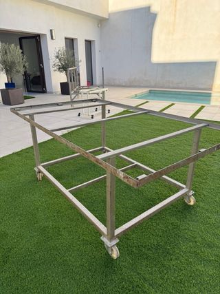 Estructura metalica mesa trabajo  con r