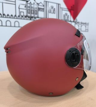 CASCO SHIRO SH-62 ROJO MATE