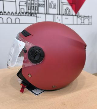 CASCO SHIRO SH-62 ROJO MATE