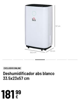 DESHIMIFICADOR HOMCOM