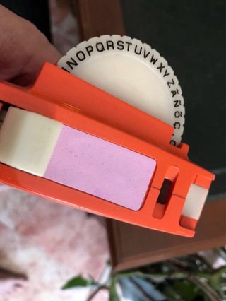 Máquina DYMO VINTAGE. ETIQUETADORA