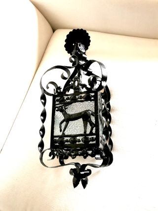 ANTIGUO FAROL DE HIERRO