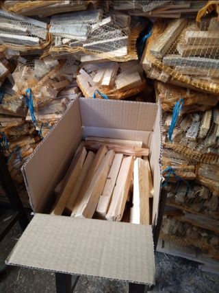 Astilla de madera para estufa barbacoa