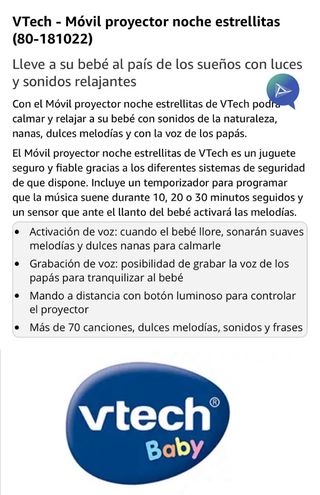 Juguete bebe musical para la cuna .