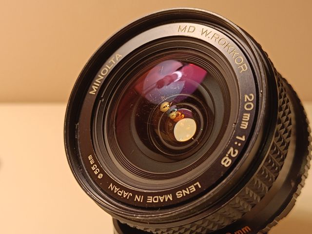 Minolta Rokkor 20mm MC MD
