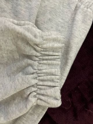 Pantalón de chandal gris Bershka