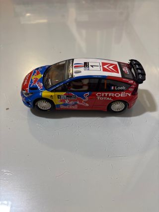 Coche scalextric citroen c4 loeb