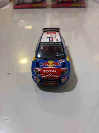 Coche scalextric citroen c4 loeb