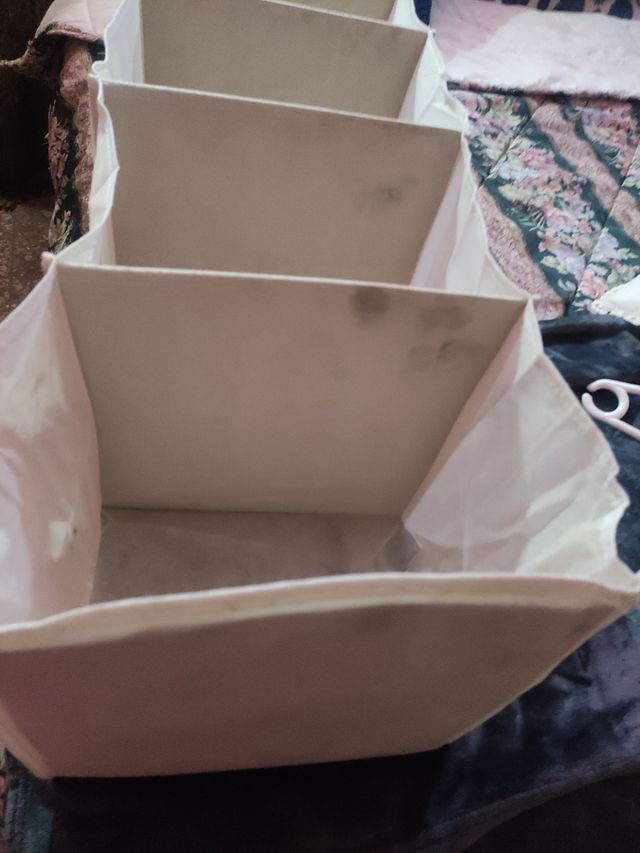 Armadietto portaoggetti in tessuto