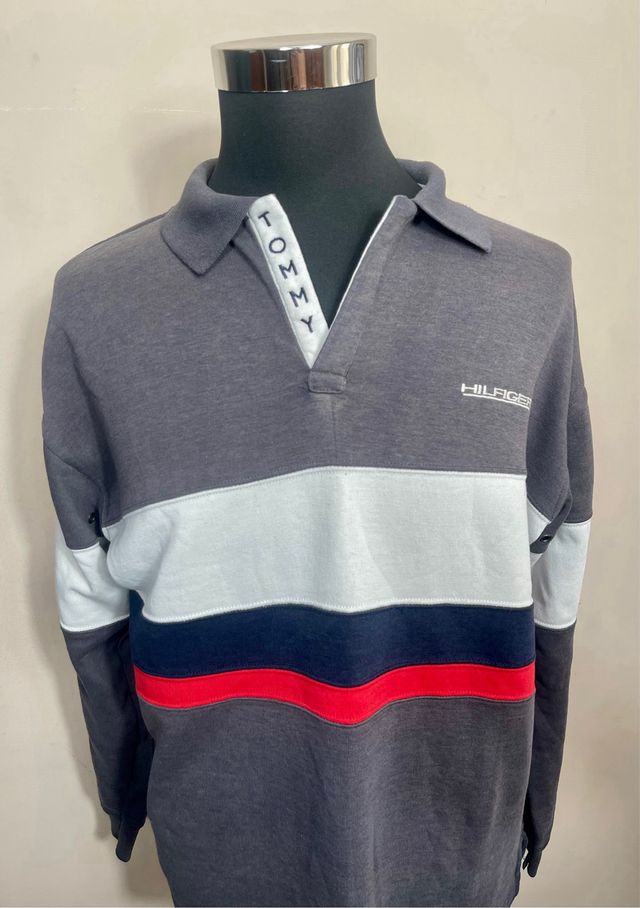 Tommy Hilfilger Collared Sweatshirt Retro