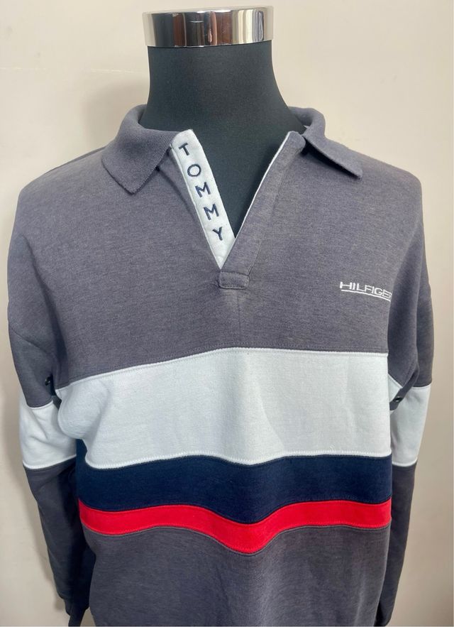 Tommy Hilfilger Collared Sweatshirt Retro