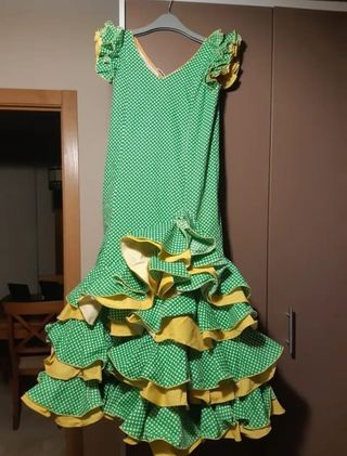 Traje flamenca niña