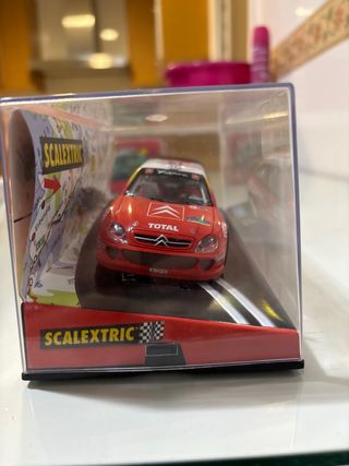 Coche scalextric citroen xsara wrc 2001