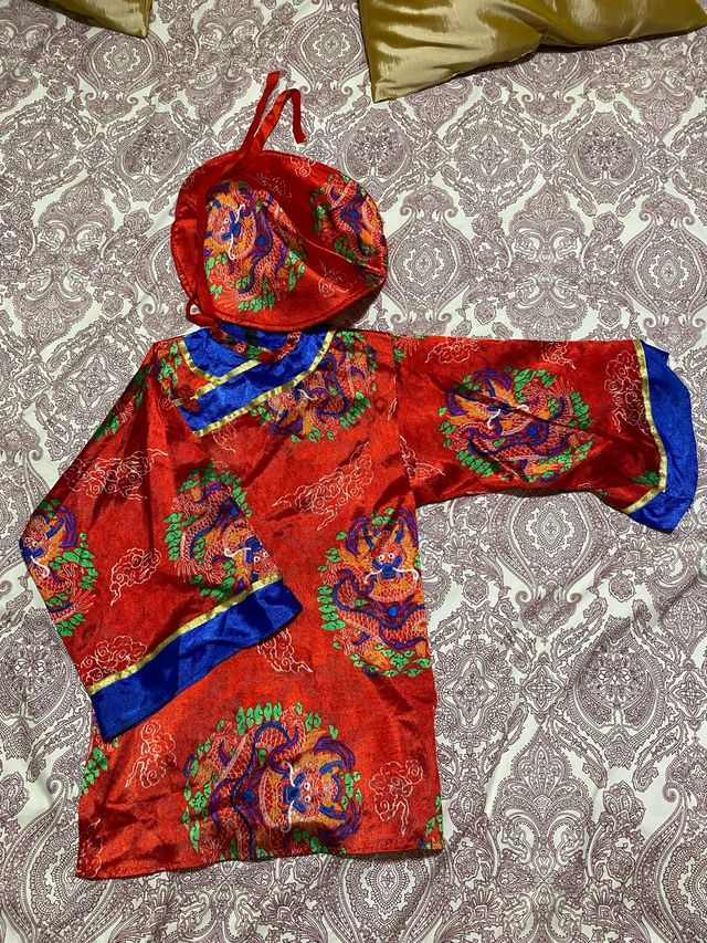 Disfraz infantil ropa tradicional oriental