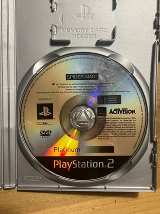 SpiderMan Platinum PS2 CIB PAL ITA