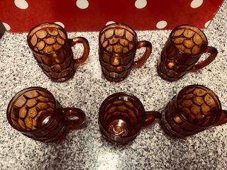 Juego de 6 Jarritas Vintage.